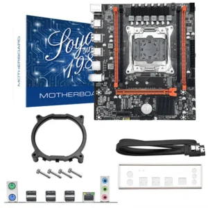 Mogol x99 d4 conjunto de placa-mãe com intel LGA2011-3 xeon e5 2650 v4 cpu + ddr4 2*8gb 2133mhz memória ram, nvme m.2 sata jogo conjunto