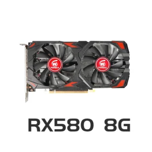 Veineda Graphics Cards RX580 8GB DDR5 GPU rx 580 8GB PC Gaming Video Card Desktop Game Video Card for AMD Radeon